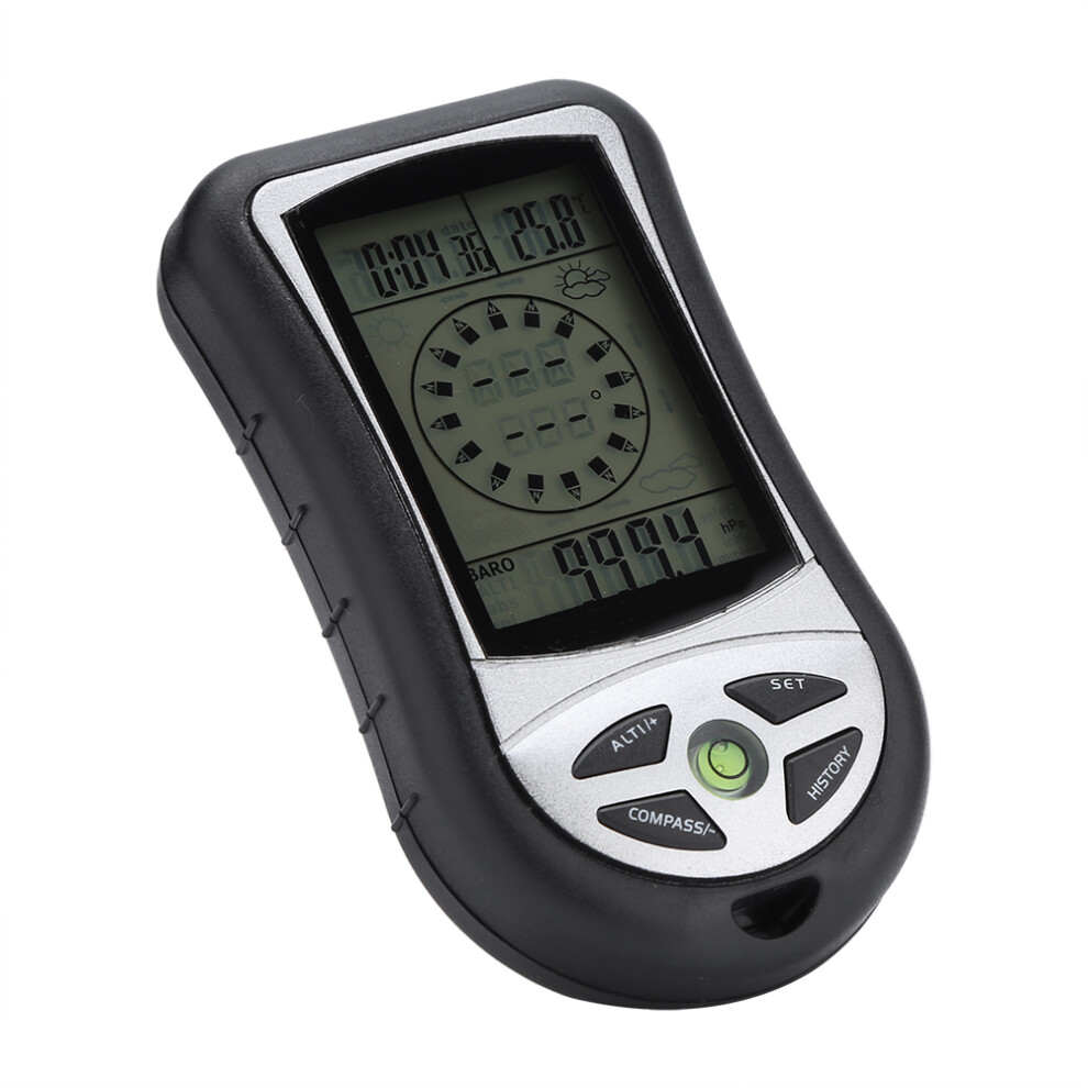 Multifunction Digital Altimeter For Outdoor Use, Handheld Altitude Gauge With Barometric Pressure Meter And Weather Forecast Features, Digital Altimet 9012494660678