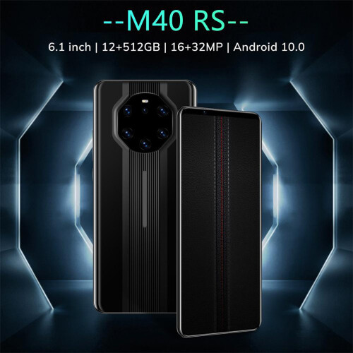 Smartphone με οθόνη HD, μεγάλη οθόνη 6,1 ιντσών, CPU Snapdragon, επεκτάσιμη αποθήκευση 12+512G, Android 1