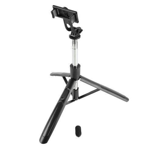Retractable Selfie Stick Tripod With Mini Bluetooth Remote, Wireless Remote Control Selfie Stick For Android Iphone, Rotatable Phone Holder Extendable 1
