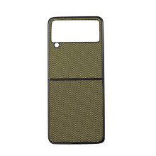 Samsung Galaxy Z Flip3 Telefonskal, Mjukt inre flanellskydd, Avtagbart foder med stötdämpande PC-ram och nylonvävd baksida, Uppgraderat skydd