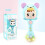Jandel Baby Shaker Sand Hammer Παιχνίδι Δυναμικού Ρυθμού Ραβδί Μωρού Κουδουνίστρες Παιδικά 1