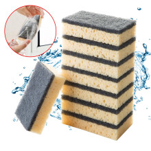 Éponge à vaisselle Wave haute densité, bloc éponge nettoyante pour la cuisine, indispensable pour la maison