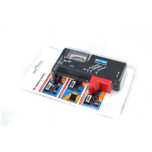 Νέος ελεγκτής μπαταρίας BT-168D AA/AAA/C/D/9V/1.5V Universal ελεγκτής τάσης μπαταρίας κουμπιού 2