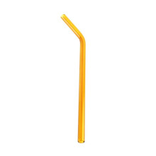 Opakovane použiteľné sklenené slamky na pitie - 8 mm * 18 cm - Slamky na smoothie, mliečne kokteily, mrazené nápoje, smoothie, bubble tea -