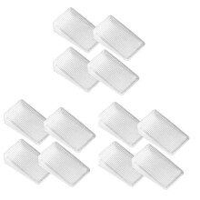12 Stück verstellbare Fußhöhenausgleichs-Unterlegscheiben für Sofas, Möbel, Türkeile, Bodenmatten