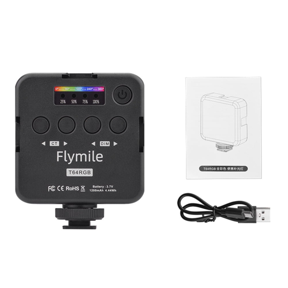 Rgb Full Color Fill 2500-9000K 20 Effects 1200Mah Battery For Insta360 X4 Light 9773935973107