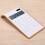 3X Calculator, Slim Elegant Design, Office/Home Electronics, Dual Powered Desktop Calculator, 10Digits, White 8