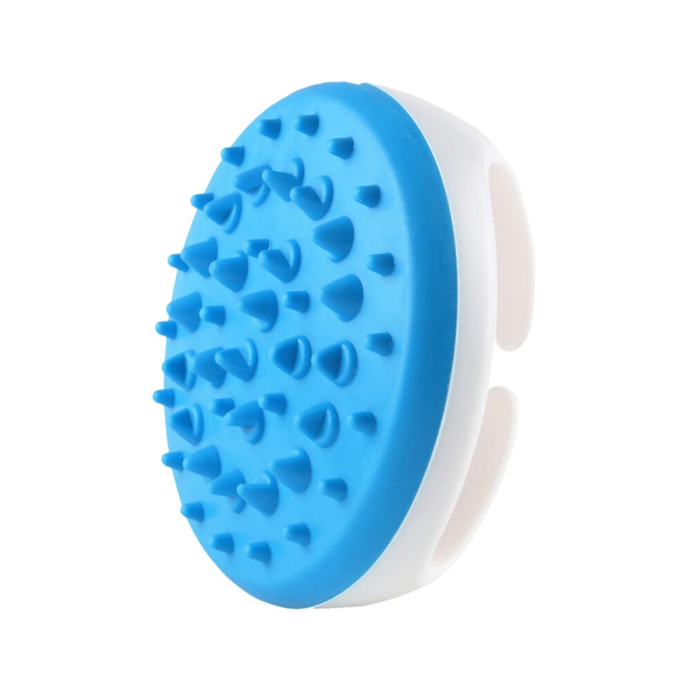 Silicone Body Brush with Soft Bristles for Gentle Skin Exfoliation, Wet and Dry Shower Scrubber
