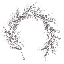 Ornament de birou XIUH, ofertă mare! Ramuri de viță uscate de Halloween pentru decorarea festivalului și ramuri artificiale cu frunze uscate și