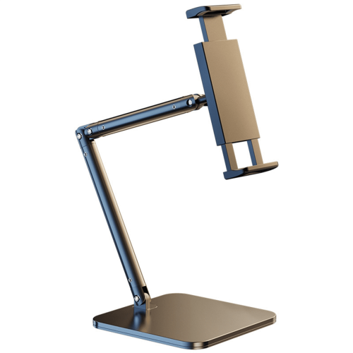 Supporto per tablet regolabile da scrivania, portatile per tablet e smartphone, con rotazione a 360. 2