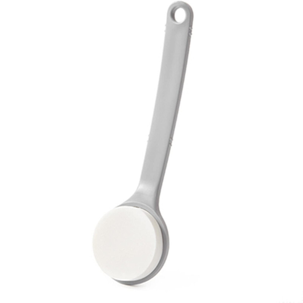 Shower Back Scrubber with Long Handle, Soft DualSided Bath Brush for Back and Feet