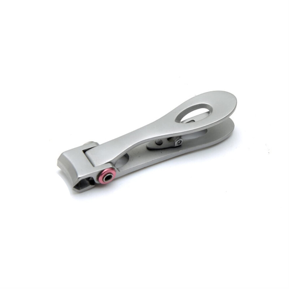 Stainless Steel Nail Clippers for Thick Nails with Precise DoubleCurve Blades, Silver