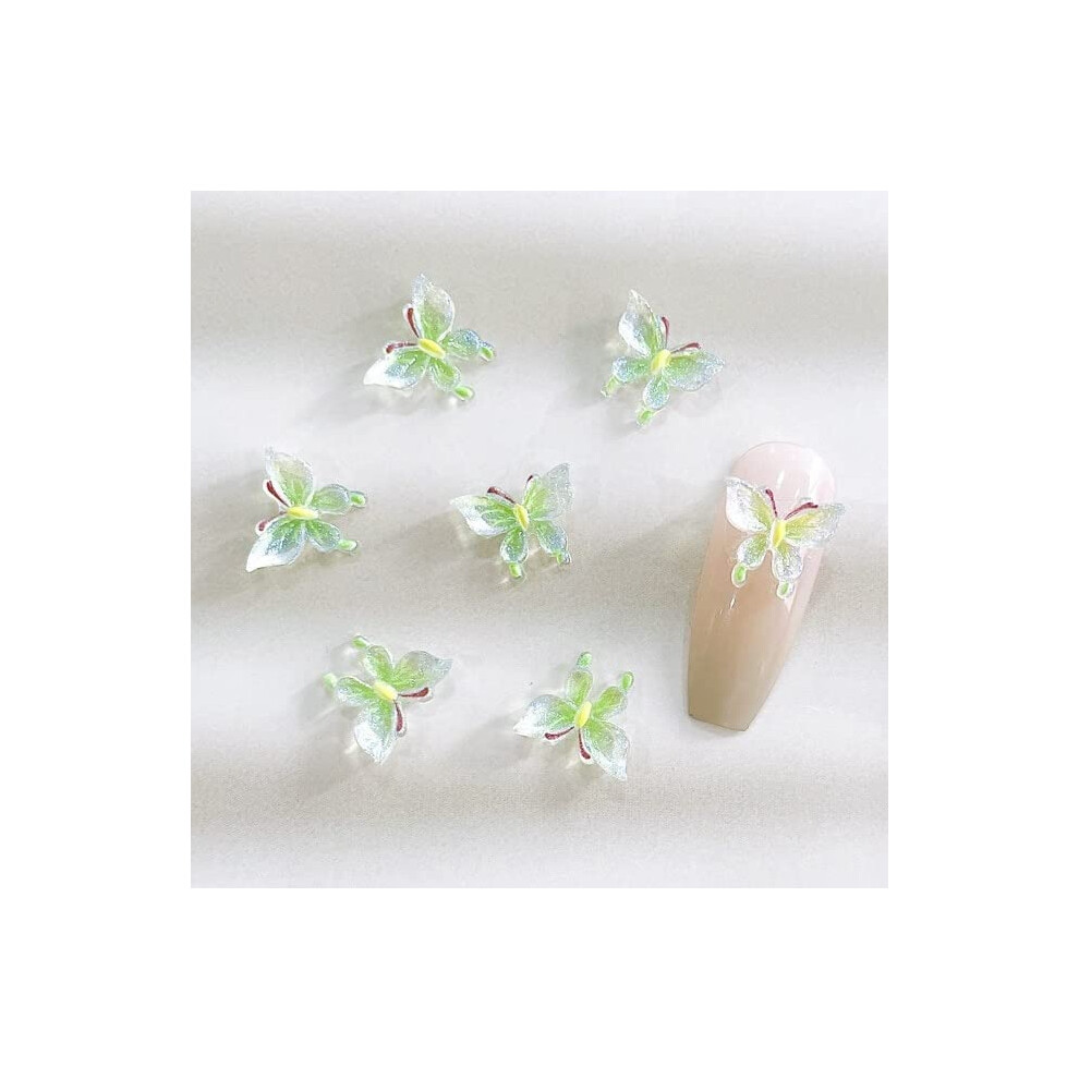 50pcs Mixed Color Bowknot Nail Art Decorations 3D Nail Charms for DIY Manicure Accessories