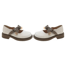 Scarpe Mary Jane con plateau da donna, alla moda, con rivetti, stile Lolita, gotico, principessa, in pelle verniciata, vintage, tradizionale, con
