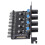 Ελεγκτής ανεμιστήρα ψύξης υπολογιστή HUB8Port12V με σχεδιασμό διπλού κουμπιού και 6