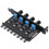 Ελεγκτής ανεμιστήρα ψύξης υπολογιστή HUB8Port12V με σχεδιασμό διπλού κουμπιού και 4
