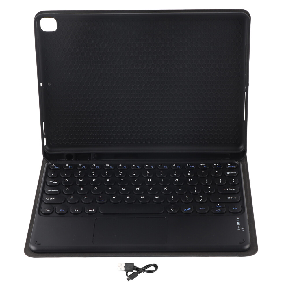 Revolutionary Keyboard Case For Your 10Inch Tablet, Quick Navigation Trackpad With Detachable Keyboard, Illuminated Typing Experience For Enhanced 9169997937636