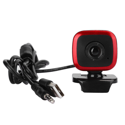 Κάμερα web HD Plug and Play με ενσωματωμένο μικρόφωνο, περιστρεφόμενη για ζωντανές