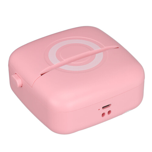 Pocket Thermal Printer Inkless Mini Printer With Bluetooth Wireless Connection High Resolution Printing For Notes Photos And Labels, Built-In Lithium 2