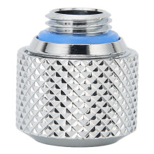 Racord de compresie pentru tub rigid PETG/PMMA de 14 mm OD, etanșare etanșă cu inel de etanșare din silicon pentru sistem de răcire cu apă,