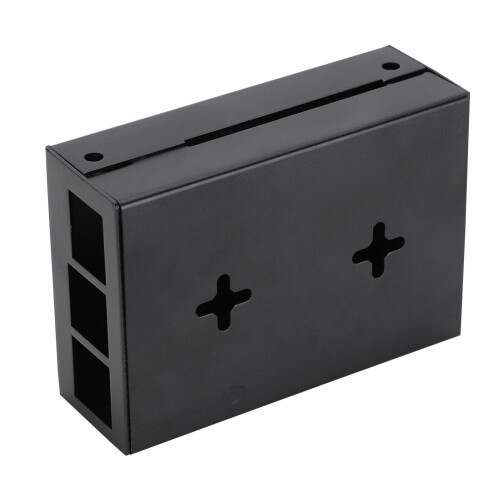 Raspberry Pi Protective Case, Aluminum Casing With Porous Design For Optimal Cooling And Wall Mount Capabilities, Compatibility Ensured For Raspberry 2