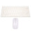 Elegant Wireless Keyboard and Mouse Combo, Retro Design Meets Modern Functionality, Sensitive Response With Exquisite Craft Round Key Hats, For Your 7