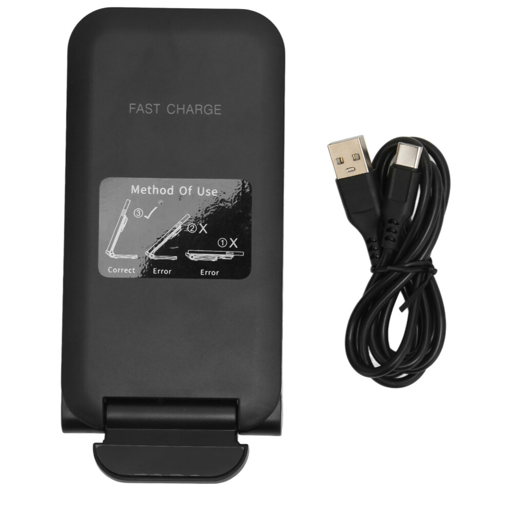 Innovative Charging Station, Ergonomic Design For Optimal Media Consumption Wireless Charger With Smart Protection Features, Dual Coils And Case Frien 9176269780418