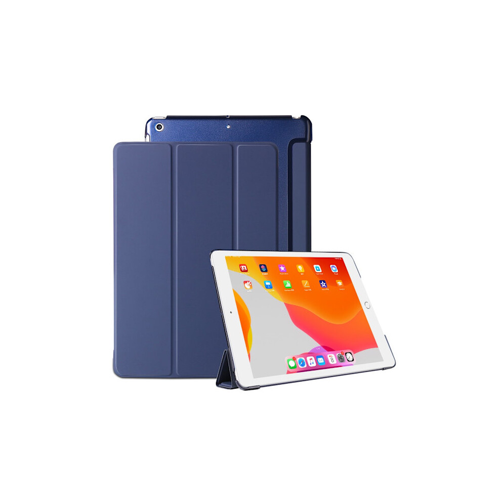 Skalo Compatible With Ipad 10.2 Trifold Case - Dark Dark Blue 9433291512364