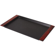 Tavă japoneză multifuncțională pentru desert, noptieră stivuibilă, tăvi decorative retro pentru organizare