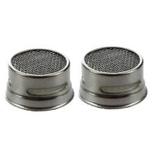 2X Kök/Badrum Kran Sprutfilter Kranfilter --- Vit och Silver