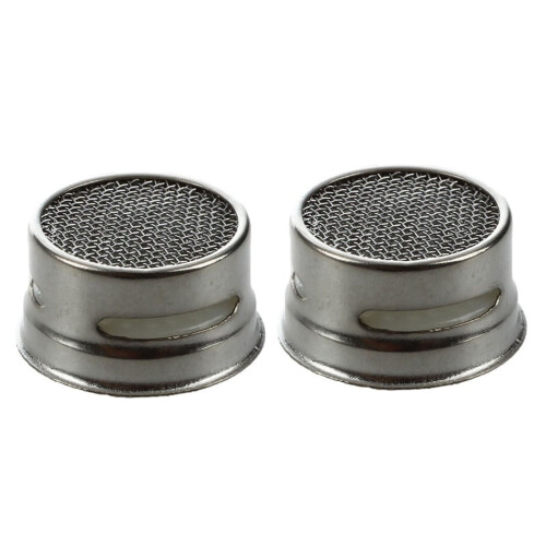 2X Kök/Badrum Kran Sprutfilter Kranfilter --- Vit och Silver