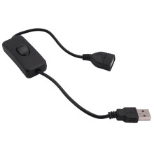 Winyuyby USB A hane till hona förlängningskabel med av/på-brytare