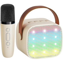 Minikaraokelaite lapsille, kannettava Bluetooth-kaiutin langattomalla mikrofonilla, lelut syntymäpäivälahjoja pojille 4-10