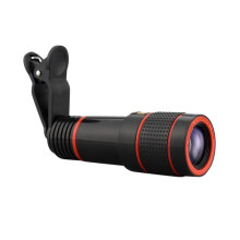 PAVEOS Telescope for Smartphone 12x Telephoto Mobile Phone Lens Focusing and Telephoto Lens External Tall-definition Camera Lens