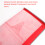 CD Bag Square Storage Dvd Case Portable Pouch Plastic Travel 6