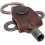 Timekeepers Drum Key - Antique Brass 1