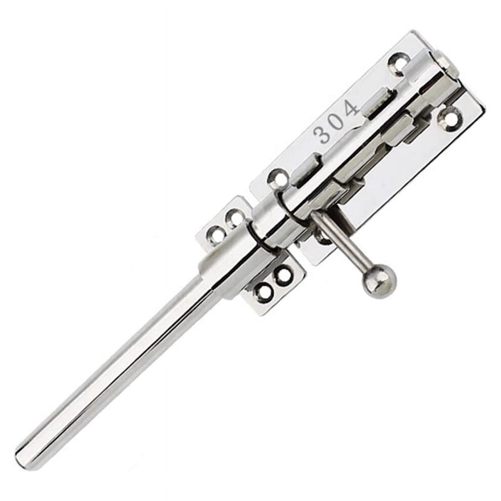 Slide Bolt Gate Latch Barrel Heavy Duty Door Security Lock Thickened Latches Hardware 10In For Barn Etc 9110895235201