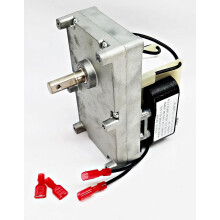 Breckwell 1 RPM Clockwise Auger Feed Motor, Gearbox Assembly for Breckwell Pellet stoves, Sealed Ball Bearing Auger Motor with Hole CE-017