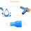 Hydration Bladder Bite Valve Replacement Leakproof Silicone Mouthpiece for Hiking Cycling 4