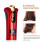 Automatic Curling Iron with Ceramic Ionic Barrel, LCD Display, AntiTangle Rotating Wand, Red 4