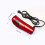 Automatic Curling Iron with Ceramic Ionic Barrel, LCD Display, AntiTangle Rotating Wand, Red 5