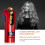 Automatic Curling Iron with Ceramic Ionic Barrel, LCD Display, AntiTangle Rotating Wand, Red 3