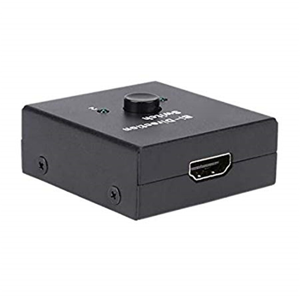 Bi Directional Hdmi Switcher High Definition Multimedia Interface With 2 Input To 1 Output Or 1 Input To 2 Output Capabilities Featuring Signal 9773935187818