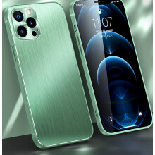 Kovový kryt na iPhone s protiskluzovým designem a proti pádu zajišťující plné krytí a ochranu