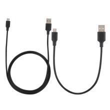 Univerzální kompatibilní nabíjecí kabel, rychlý a bezpečný napájecí kabel pro sluchátka, micro USB jack s postříbřenými konektory,