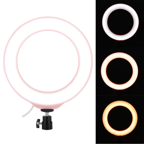 Ring Light Kit, 360 Degrees Rotation Dimmable Led Light With Remote Controller, For Makeup/Live Streaming, Includes Tripod Stand, Hot Shoe Adapter, 1