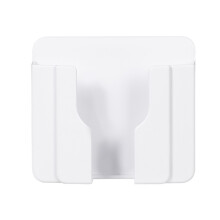Afstandsbedieningshouder voor aan de muur, telefoonhouder met oplaadopening, ruimtebesparende wandorganizer, zelfklevende wandhouder, wandgemonteerde