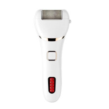 Electric Callus Remover for Cracked Heels, Wet Dry USB Rechargeable Foot File Pedicure Tool White
