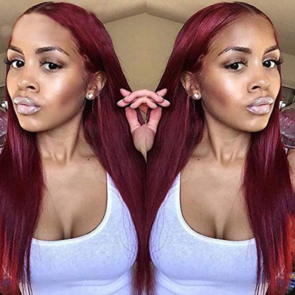 Unisex Black Human Hair Lace Wig Glueless Full Lace With Baby Hair Natural Hairline Bleached Knots For Women