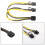 jixopn8Pin σε κάρτα γραφικών διπλό PCI-E8Pin (6Pin+2Pin) καλώδιο τροφοδοσίας 3